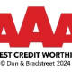 The Highest Creditworthiness status of AAA